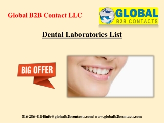 Dental Laboratories List