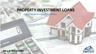 Property Investment Loans Mississauga | LendCentre Mortgage Agent