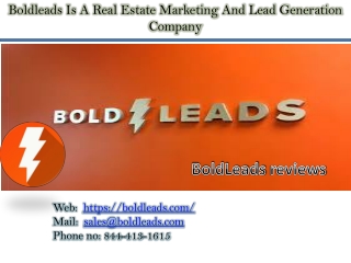 BoldLeads Reviews | How It Works?