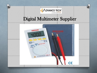 Best Online Digital Multimeter Supplier In Delhi India
