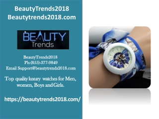 BeautyTrends2018 Ladies And Gents Watches