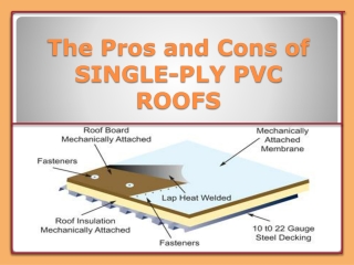 The Pros and Cons of SINGLE-PLY PVC Roofs