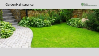 Garden Maintenance