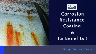 Corrosion Resistant Coating and Its Benefits | Chicago Corrosion Group