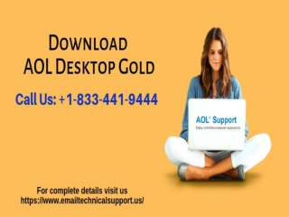 Download AOL Desktop Gold