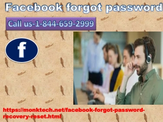 Facebook forgot password, don’t worry, call 1-844-659-2999 for urgent help