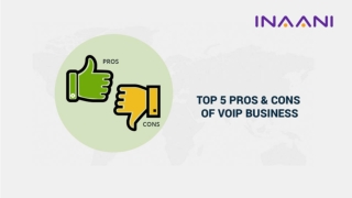 Top 5 Pros and Cons of VoIP Business