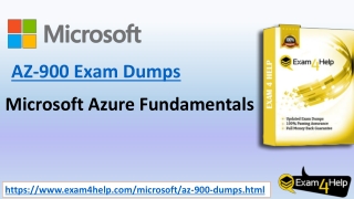 Get Latest AZ-900 Dumps Questions - 2019 AZ-900 Dumps - Exam4Help