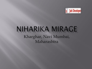 Niharika Mirage in Kharghar - Commercial Spaces Sale Call 8130629360