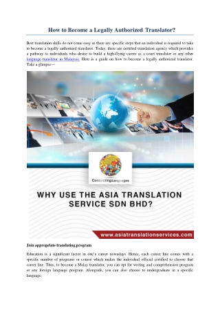 Best Cheap Professional Translation Services in Malaysia
