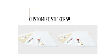 Personalized stickers!!