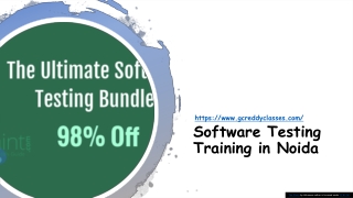 Software Testing Training in Noida