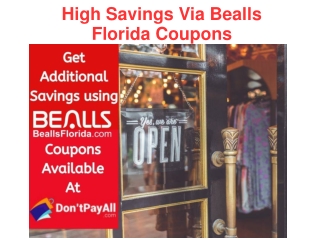 Bealls florida coupons