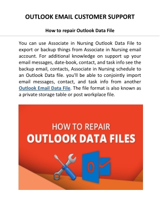 OUTLOOK EMAIL CUSTOMER SUPPORT