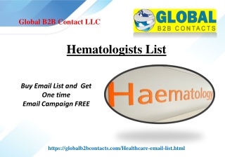 Hematologists List