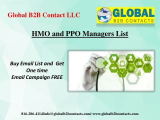 HMO and PPO Managers List