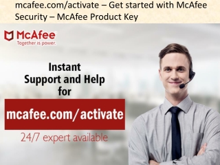 mcafee.com/activate - Activate McAfee Antivirus on your Mac