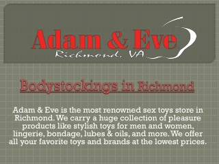 Bodystockings in Richmond