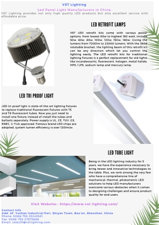 Led Tri Proof Light