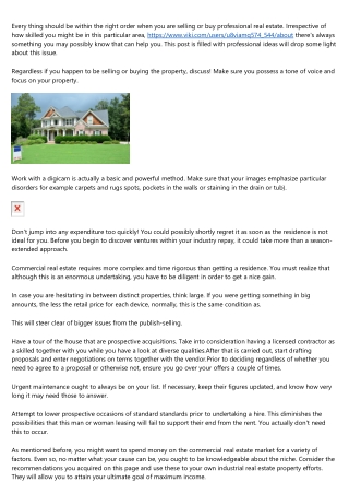 Just When Was The Proper Time To Purchase Industrial Real Estate Property?
