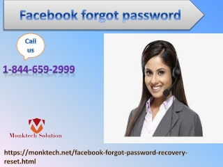 Regain your Facebook Forgot Password 1-844-659-2999