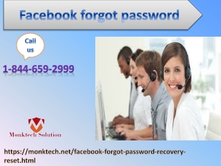 How to change Facebook Forgot Password 1-844-659-2999