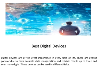 Best Digital Devices