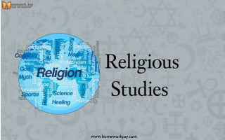 LEARN THE CONCEPTION OF RELIGIOUS STUDIES