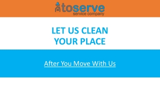 Your Trusted Home Decorating Service - www.toserve.ca