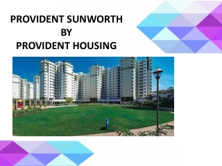 Provident Sunworth