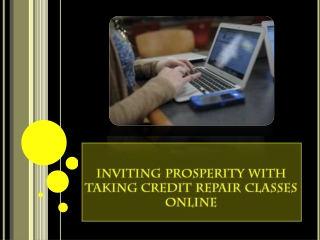 Build a profitable business by your own self with the help of credit repair training program