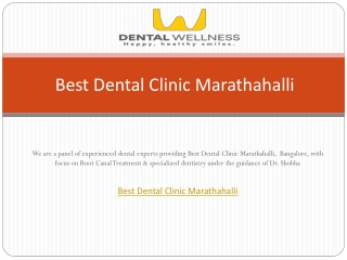 Best Dental Clinic Marathahalli