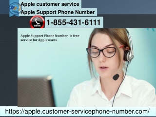 Get connected with us for the finest Apple customer service 1-855-431-6111