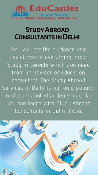 EduCasltes - The Best Study Abroad Consultant in Delhi, India