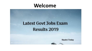 Get Exam Result 2019-2020 | Check Score Card For Competition Exam