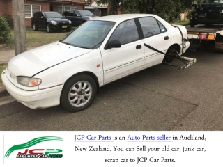 JCP Car Parts is Best Option for Car Removal Auckland