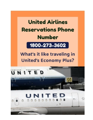 What’s it like traveling in United’s Economy plus