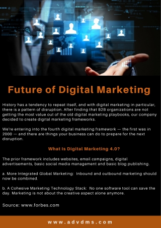 The Future of Digital Marketing