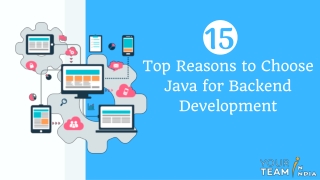 15 Top Reasons to Choose Java for Backend Development!