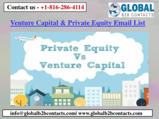 Venture Capital & Private Equity Email List