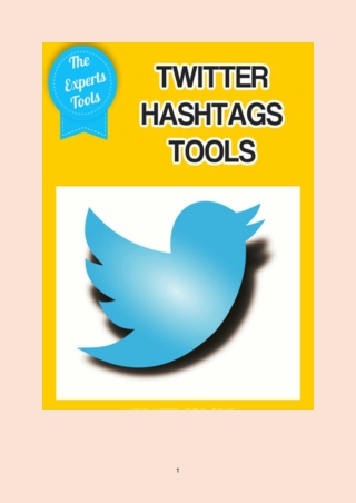Twitter Hashtags Tools