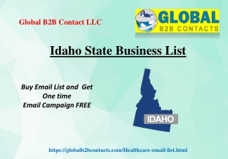 Idaho State Business List