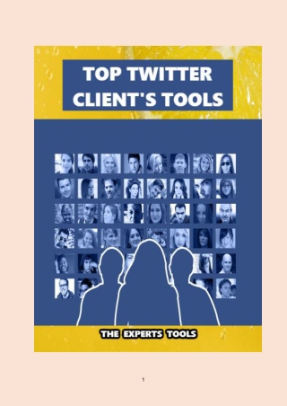 Top Twitter Clients Tools