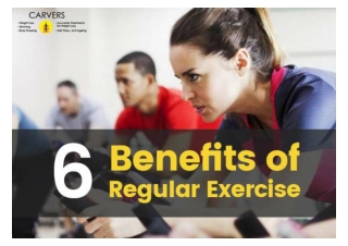 Top 6 Benefits of Regular Exercise