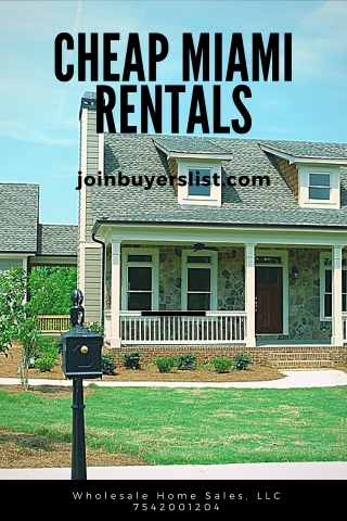Cheap Miami ApartmentsHouse for Rentals, FL