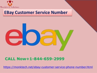 Use EBay Customer Service To Identify The Root Cause Through Advanced Technology 1-844-659-2999