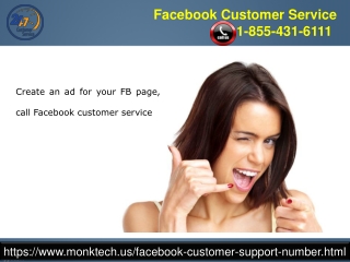 Get Facebook hindrances solved at Facebook customer service 1-855-431-6111