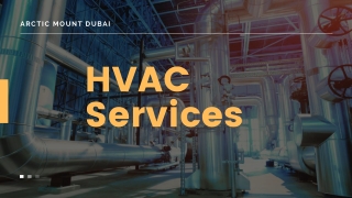 HVAC Services in U.A.E/Abudhabi
