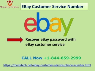 Recover eBay password with eBay customer service 1-844-659-2999