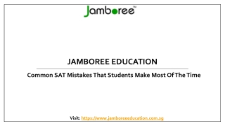 Common SAT Mistakes That Students Make Most Of The Time